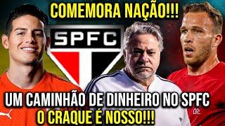 COMEMORA NAÇÃO O CRAQUE JÁ É DO SÃO PAULO UMA VERDADEIRA FORTUNA CHEGANDO AGORA NO SPFC