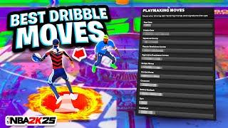 The BEST DRIBBLE MOVES FOR 66 + Builds on NBA 2K25 How to GET OPEN on NBA2K25 EASY