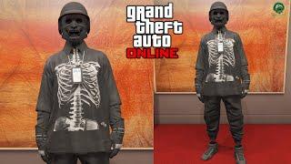 HOW TO MAKE BLACK MODDED TRYHARD OUTFIT  GTA ONLINE HELP GUIDE