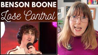 Vocal Coach Reacts to Benson Boone Lose Control Radio 1 Live Lounge
