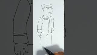 Major Francis Monogram from Phenious and Ferb #Drawingchallenge
