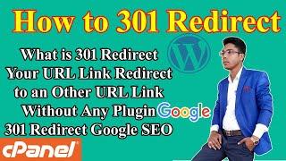 How to 301 Redirect URL  301 redirect in wordpress  htaccess code 301 redirect without plugin