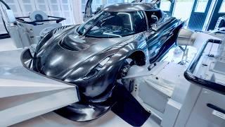 CHRISTIAN VON KOENIGSEGG IN DEPTH GEMERA FACTORY TOUR