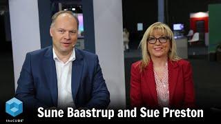 Sune Baastrup Danfoss & Sue Preston HPE  HPE Discover 2024