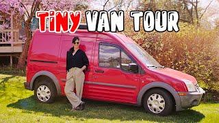 VAN LIFE  TINY $1600 Van Tour