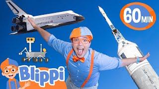 Blippi Learns About Space Vehicles - Blippi  Educational Videos for Kids