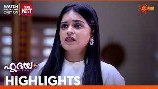 Hridhayam - Highlights of the day  22 July 2024  Surya TV