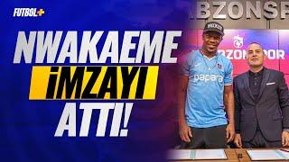 Trabzonspor yeni transfer Nwakaeme için imza töreni düzenledi
