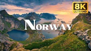 NORWAY 8K Ultra HD HDR 60FPS - Scenic Relaxation Film with Calming Music