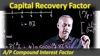 Uniform Series Capital Recovery Factor - Engineering Economics Lightboard