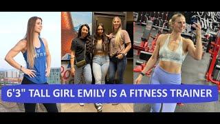 63 Tall Girl Emily Is A Fitness Trainer