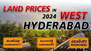 Land Prices in West Hyderabad 2024  Mumbai Highway  Shankarpally  hyderabad real estate