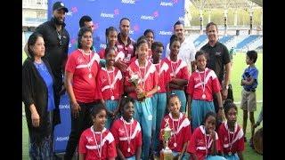 Winners Row At Atlantic Primary School Cricket League Inter School Competition