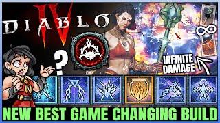 Diablo 4 - New Best INFINITE DAMAGE LOOP Sorcerer Build Found - Season 3 Charged Bolts = OP - Guide