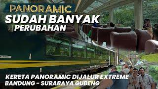 KERETA PANORAMIC LEWAT JALUR EXTREME‼️Naik Kereta Api Argo Wilis Panoramic Bandung - Surabaya