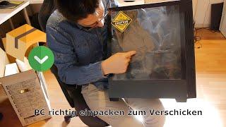 Krotus Computer - So packt man einen PC richtig zum Verschicken ein