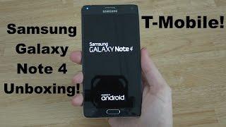 Samsung Galaxy Note 4 Unboxing and First Look