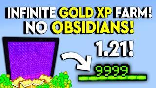 BEST XP GOLD FARM 1.21 Minecraft Bedrock MCPEXboxPS4Nintendo SwitchWindows10