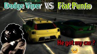 Fiat Punto Defeats Dodge Viper SRT ?  Need For Speed Most Wanted