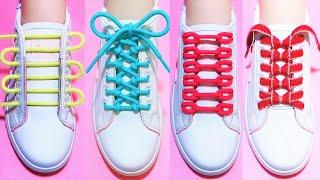 35 Ways to tie your shoelaces How to tie shoelaces shoes lace styles #shoelace #shorts #viral