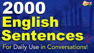 Speak English 2000 English Sentences For Daily Use in Conversations