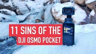 OSMO POCKET 11 disadvantages.  Review and test shoots.