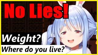 Pekora Answers Everything Viewers Asked Without Lying【Hololive  Eng Sub】