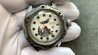 Collectible watch Vostok komandirskie Admiral Kuznetsov Ostwok rare sign manual winding Chistopol