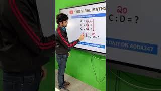 Solve Ratio abcD in just 1 second #viralmaths #navneetsir #adda247