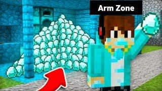 Ինչպես ես դարձա ալմազե Arm Zone? Arm Zone Minecraft Hayeren