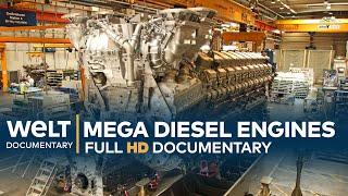 Mega Diesel Engines - How To Build A 13600 HP Engine  Full Documentary