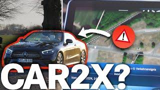 VERKEHRSEREIGNISSE IN ECHTZEIT Car2X System in deinem Mercedes-Benz? 