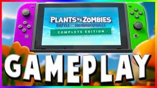 Plants vs Zombies Battle For Neighborville  Nintendo Switch Gameplay