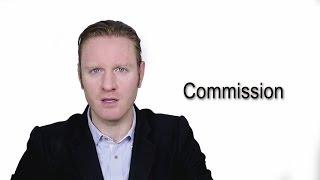 Commission - Meaning  Pronunciation  Word World - Audio Video Dictionary