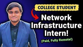 Network Infrastructure Intern - 100% REMOTE CourseCareers IT Course Review and Interview