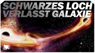Supermassereiches Loch verlässt seine Galaxie  Raumzeit 2023