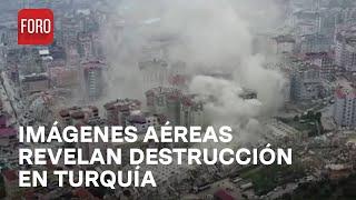 Terremoto en Turquía Aterradoras imágenes de la destrucción - Las Noticias