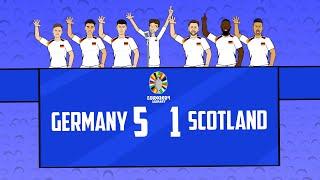 GERMANY 5-1 SCOTLAND Euro 2024 Day 1 Goals Highlights
