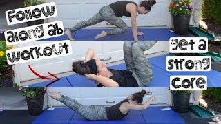 Follow Along Core Workout 4 Minutes Everyday Gymnastics