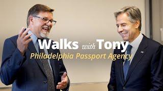 Walks with Tony Philadelphia Passport Agency