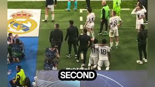 Carlo Anceloti Reaction to Juselu Goal vs Bayern Real Madrid Players reactions to Juselu Goal