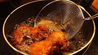 Simple Crispy Fried Chicken Wings 바삭바삭 치킨 Knusprige Hähnchenflügel फ्राइड चिकन विंग्स