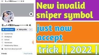 How to accept invalid sniper symbol without update name  just now working trick  2022 