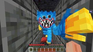 Huggy Wuggy Chase Scene in Minecraft