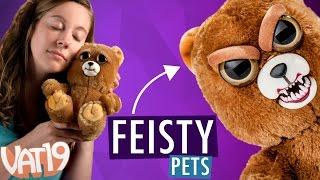 Feisty Pets Sweet-to-Scary Stuffed Animals