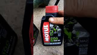 cambio filtro e olio Honda CRF 450 r