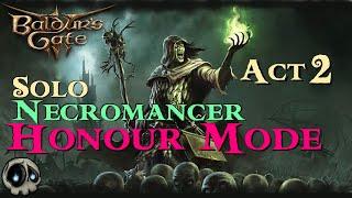 BG3 - Solo Necromancer - Honour Mode  - Act 2 - Necromancer Boogaloo