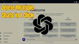 How to Bulk Delete Chats on ChatGPT Remove Multiple Chats at Once