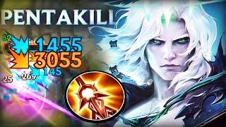 Full Crit Viego is Broken? Pentakill Bonus - Build & Runes - Wild Rift Viego Mid Gameplay