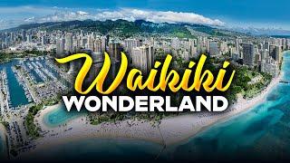 Waikiki Wonderland ️  A Scenic Walking Adventure with LoFi music with Captions